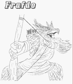 coloriage chaotic frafdo